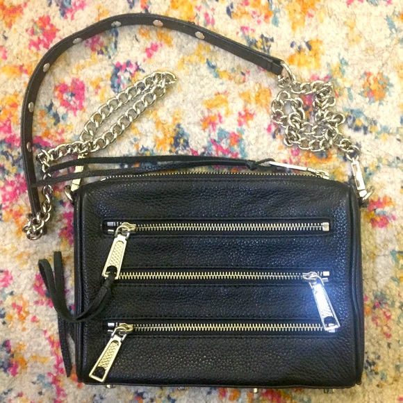 Rebecca Minkoff Handbags - Rebecca Minkoff Mini 5 Zip Crossbody